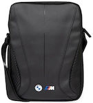 BMW Carbon Τσάντα Δερματίνης Μαύρο (Universal 10")