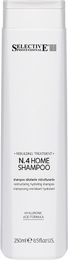 Selective Professional N.4 Ηome Shampoos Hydration for All Hair Types 250ml