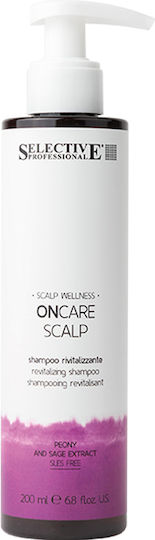 Selective Professional Oncare Scalp Revitalizing Shampoos Reconstruction/Nourishment for All Hair Types 200ml