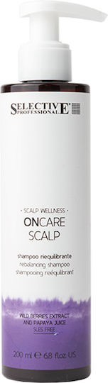 Selective Professional Oncare Scalp Rebalancing Shampoos for All Hair Types 200ml