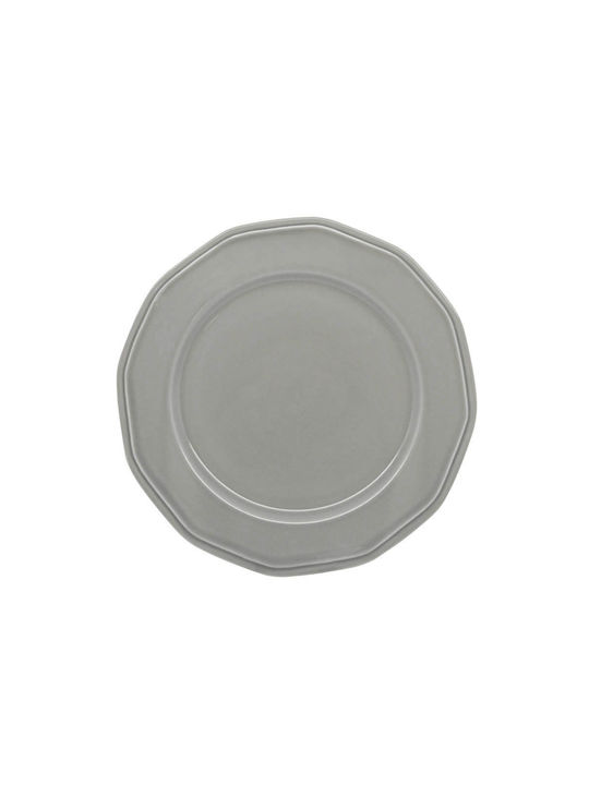 Ankor Premium Classic Plate Shallow made of Porcelain Gray with Diameter 27cm