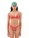 Bikini Set Triangle With Removable Padding & Brazil Terracotta 231.EW571.19-Terracotta