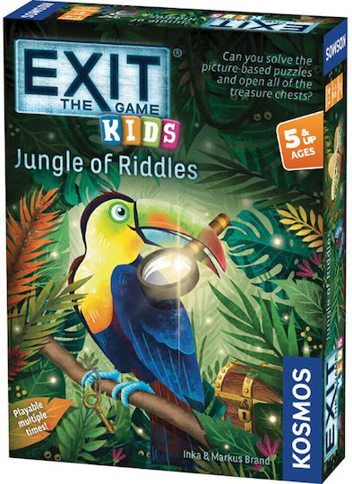 Board Game The Jungle of Riddles for 1-4 Players 5+ Years Old (EN) Kosmos