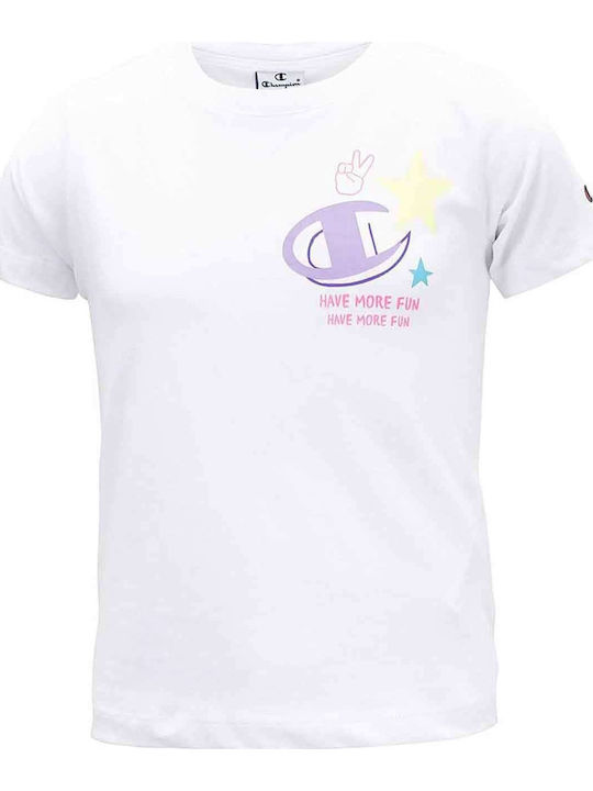 Champion T-shirt Λευκό