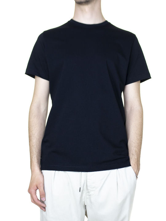 Royal Denim 4024 T-shirt Bărbătesc cu Mânecă Scurtă Negru