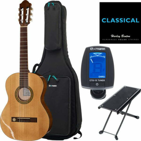Thomann Klassisch Gitarre 3/4 für Kinder Classic 3/4 Natürlich