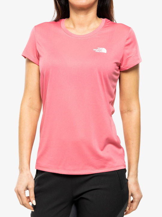The North Face Reaxion Cosmo Damen Sport T-Shirt Rosa