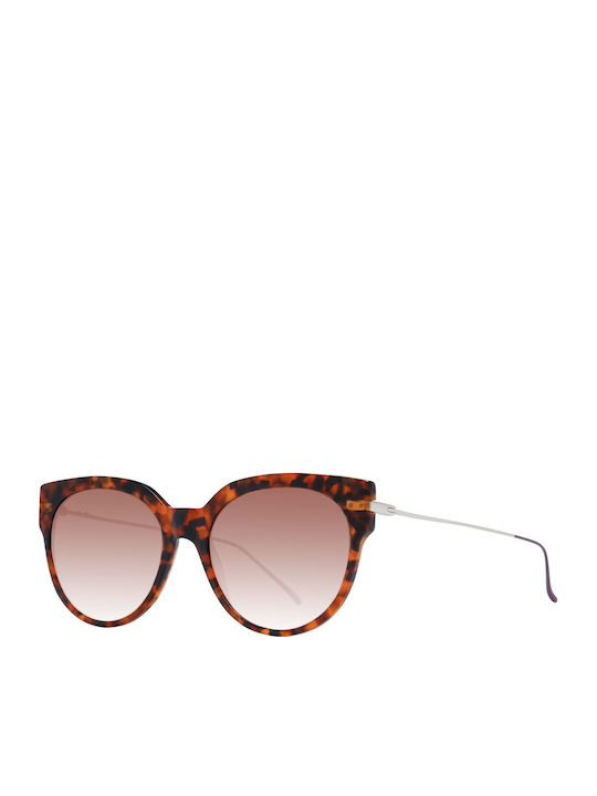 Scotch & Soda Дамски Слънчеви Очила с Кафяв Кос...
