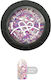 Laloo Cosmetics Decorating Powder for Nails Rainbow Glass No.1 in Various Colors 1pcs