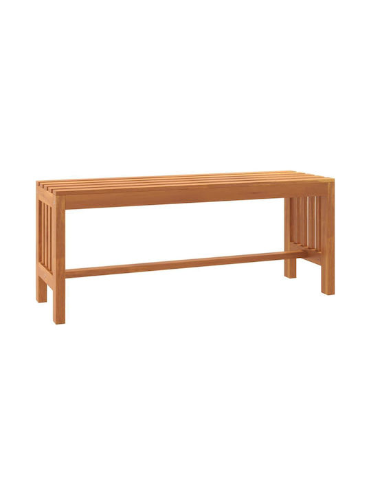 Bench Outdoor Wooden 110x35x45cm