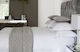 Blanc de Blanc Premium Line Solid Σεντόνι Ξενοδοχείου Λευκό Μονό 170x280εκ. Βαμβακερό