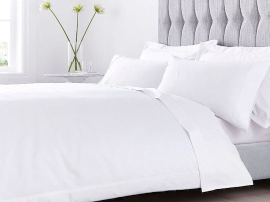 Hotel Sheet White King Size 260x290cm 1pcs