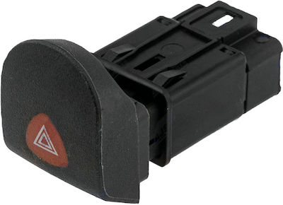 NTY Car Hazard Lights Switch for Renault Kangoo Black