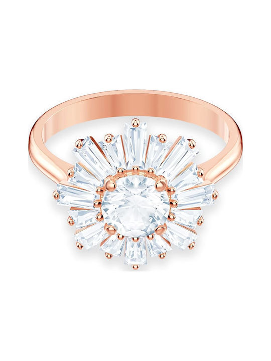 Swarovski Mixed cuts Sun Damen Ring mit Zirkonia aus Gold