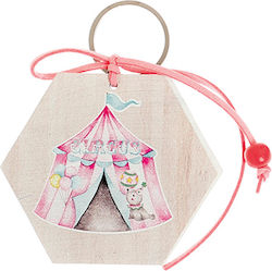 Christening Favor with Keychain