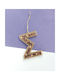 Lifelikes Charm Decorative Letter Charm Gold