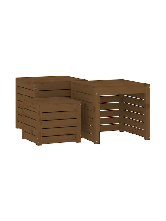 vidaXL Cutie de depozitare pentru exterior Lemn...