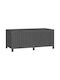 vidaXL Außenlagerbox Hölzernes Gray L147xB68xH64cm