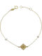 Sava Jewellery Γυναικείο Βραχιόλι από Χρυσό 9Κ