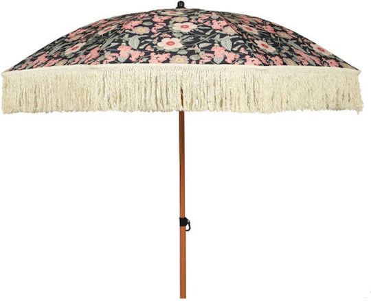 Umbrelă Rotundă Din Lemn Multicolor Φ2xÎnălțime 2.16m