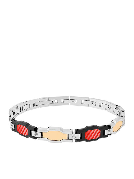 Rosso Amante Men's Bracelet Handcuffs made of Steel