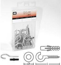 Amtech Hooks with Plastic Plug (Oupa) 20x75 10pcs.