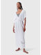 Karl Lagerfeld Women's Maxi Dress Beachwear White