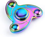 Metal Tri-Spinner Elliptical end Rainbow FST716