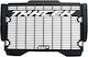 Yamaha Motorcycle Radiator Protector Yamaha Tracer 700 Black