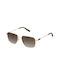 FILA Women's Sunglasses with Gold Metal Frame and Gold Gradient Lens SFI457 300Y