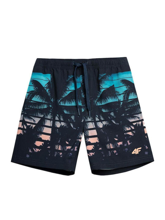 4F Costum de baie pentru copii Pantaloni scurți de înot Negru