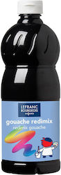 Lefranc Bourgeois Redimix Gouache Темперна Боя 265 Черен 1000мл Lefranc Bourgeois Redimix Gouache Темперна Боя 265 Черен 1000мл