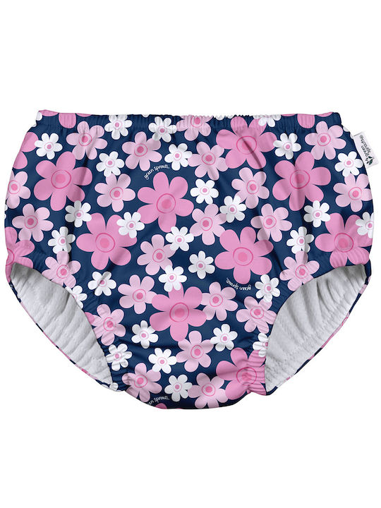 Swimwear - diaper GREEN SPROUTS Eco Pull-Up Swim Diaper Navy Blooms GS-721068-6109