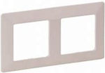 Geyer Switch Frame 2-Slots Gold 702018G