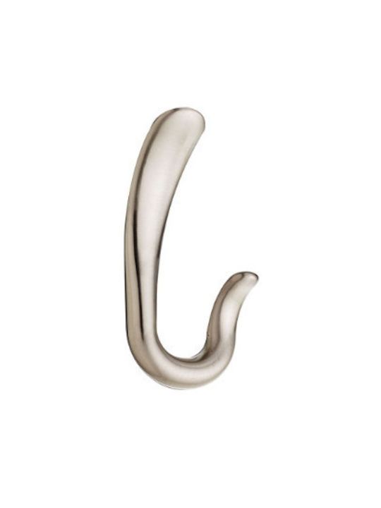 Viobrass Wall Hanger Chrome 6.5x13.5cm 1pc