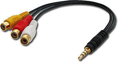 Lindy Μετατροπέας RCA female σε 3.5mm male 1τμχ 35539