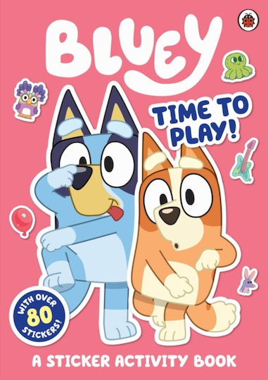 Bluey, Time to Play Sticker Activity Bluey, Time to Play Sticker Activity