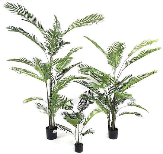 Изкуствено дърво за външно пространство Палмово дърво Green 120см Zaros