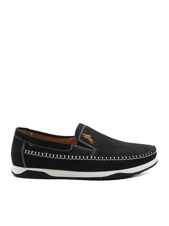 Herren Mokassins in Schwarz Farbe