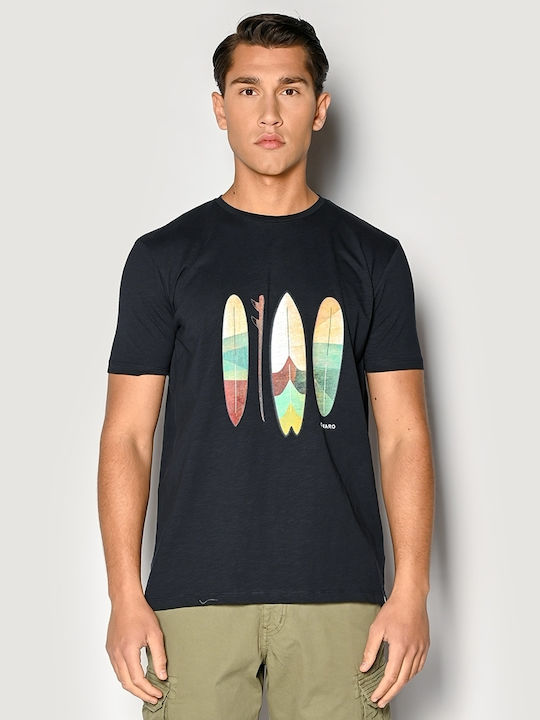 T-shirt Navy Μπλε