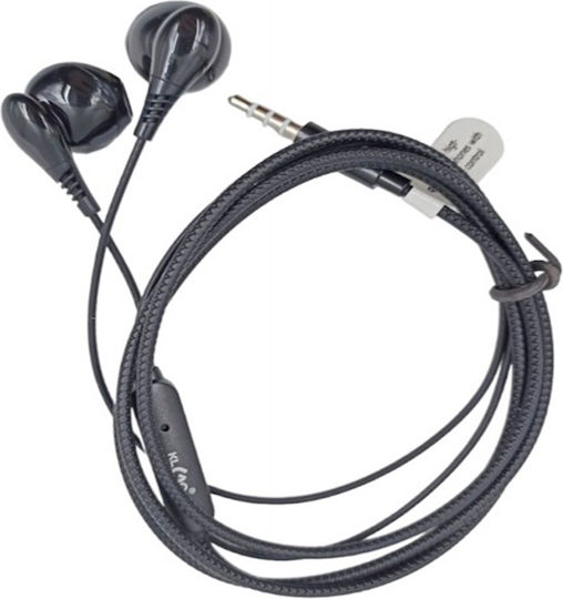 KLGO KS-64 Earbuds Handsfree with 3.5mm Connector Black