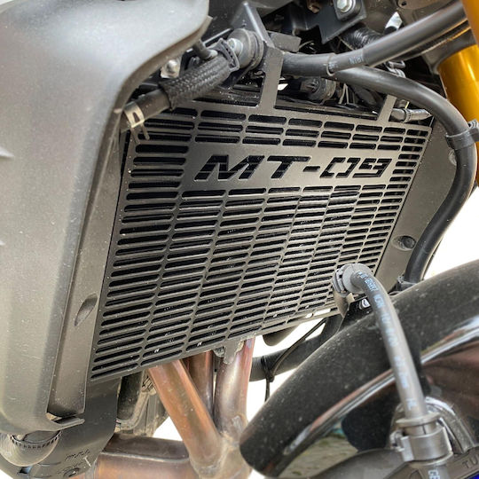 GPK Προστατευτικό Ψυγείου Μοτοσυκλέτας Yamaha MT-09 Μαύρο
