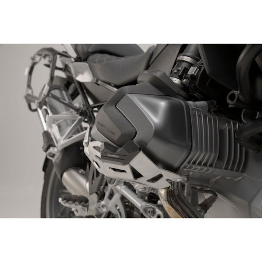 SW-Motech Motorcycle Engine Cover Protector Black