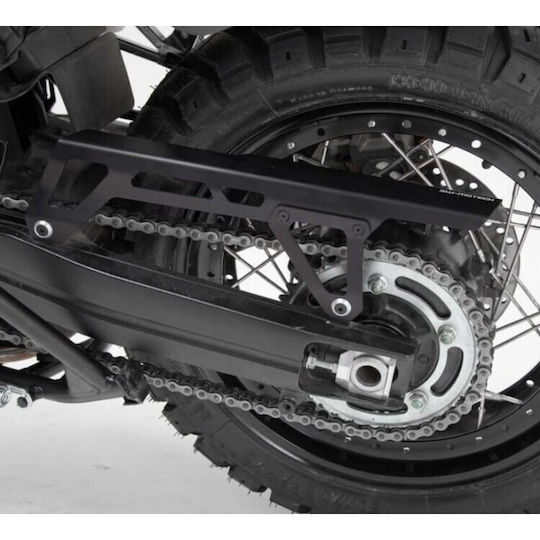 SW-Motech Προστατευτικό Αλυσίδας Μοτοσυκλέτας Keeway Easy Suzuki V-Strom 1050 Μαύρο