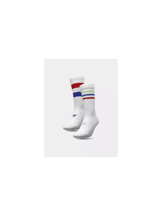 4F Αθλητικές Κάλτσες Λευκές