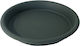 Cyclops Νo 306 ANTRACITIC Farfurie Pot Plastic Negru