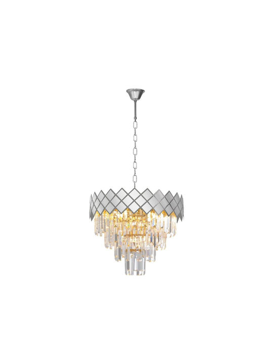 Eko Light CARISMA Полилей 9xE14 Сребрист 2220