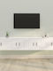 Σετ Particle Board TV Furniture White L57xW34.5xH40cm