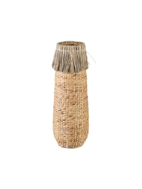 BigBuy Vază Decorativă Wicker Bej 23x23x82cm 1buc