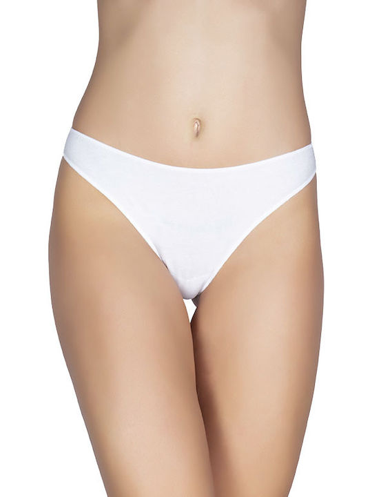 A.A UNDERWEAR Cotton Women's Brazil White